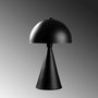 Opviq Dodo - 5051 Lámpara de mesa Negra